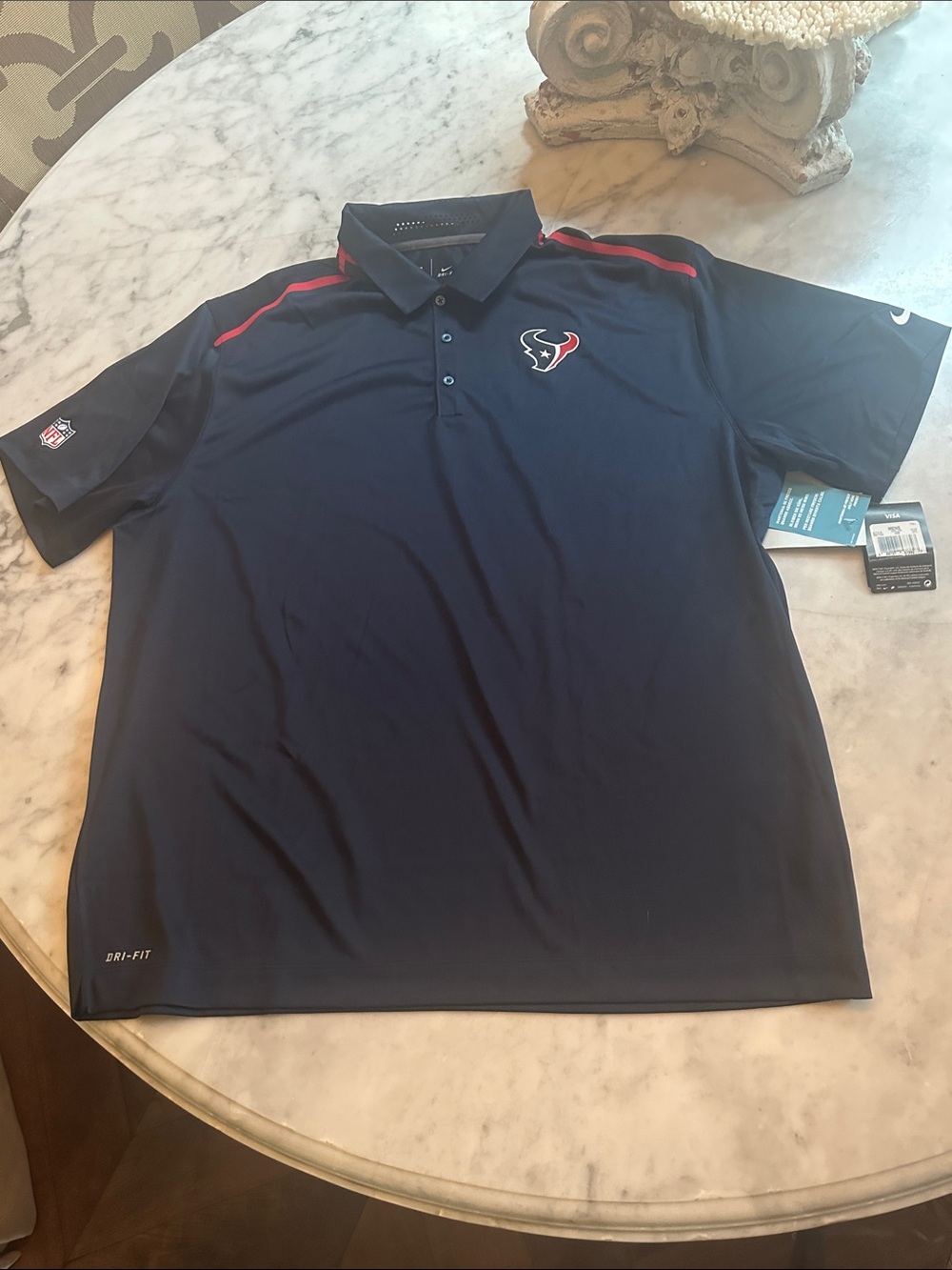 Nike Dri-Fit, Onfield Apparel. XXL. TEXANS. NWT